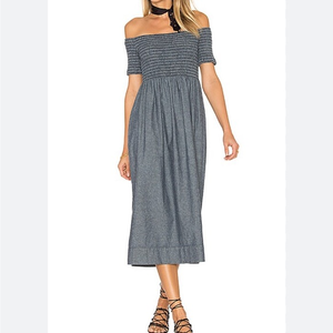 chinese dress ladies Annika Lace Maxi Dress White / M main image 1